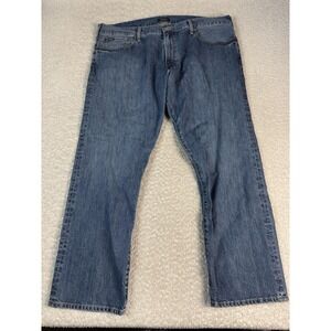 Polo Ralph Lauren Hampton Relaxed Straight Jeans Mens 40x30 Medium Wash Denim